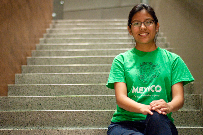 <p>Latin American Studies Senior Yadira Ramos-Luna is the committee chair of Mexican American Culture Committee. MACC is hosting Noche de Baile tomorrow at Gregory Plaza to which Ramos-Luna hopes will be a great learning experience about Mexican-American culture for all who attend.  </p>
