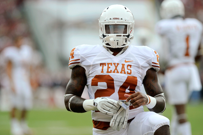 <p>Joe Bergeron (pictured) rattled off 191 rushing yards and three touchdowns against the Red Raiders in Austin last year. If Texas is to win in Lubbock this time around it will need another big performance from Bergeron.</p>
