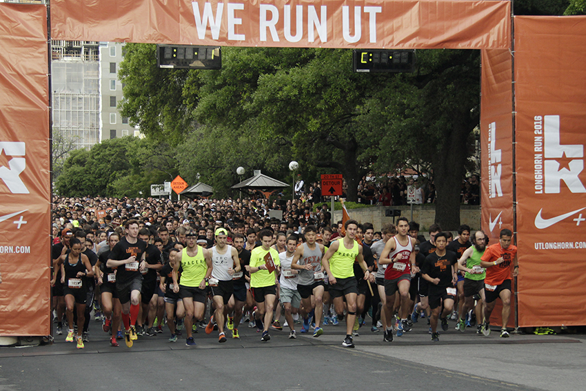Longhorn Run attracts record turnout The Daily Texan