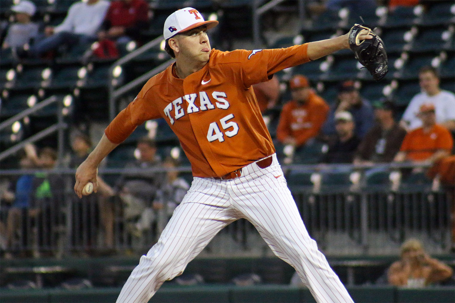 Lebarron Johnson Jr., Lucas Gordon are leading Texas baseball pitching