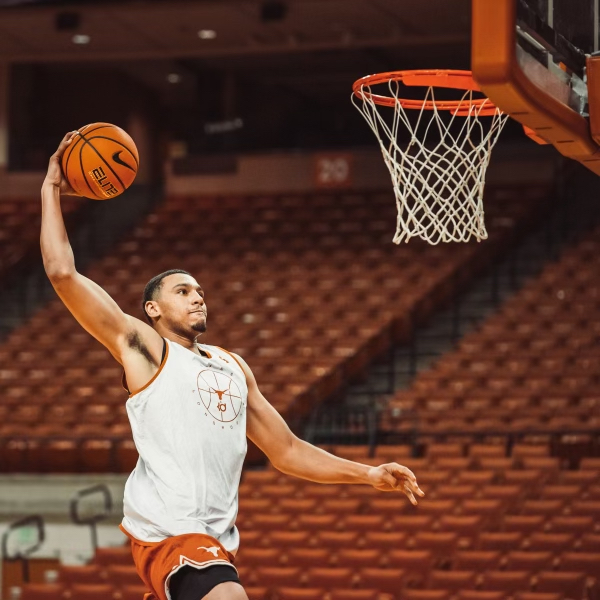 Playing for Texas is a dream come true for Dylan Disu