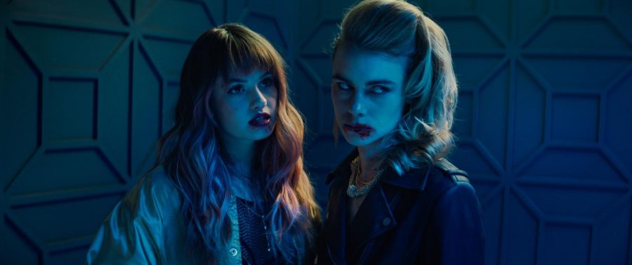 Debby Ryan, Lucy Fry and stars of Netflix’s “Night Teeth” talk vampire inspirations