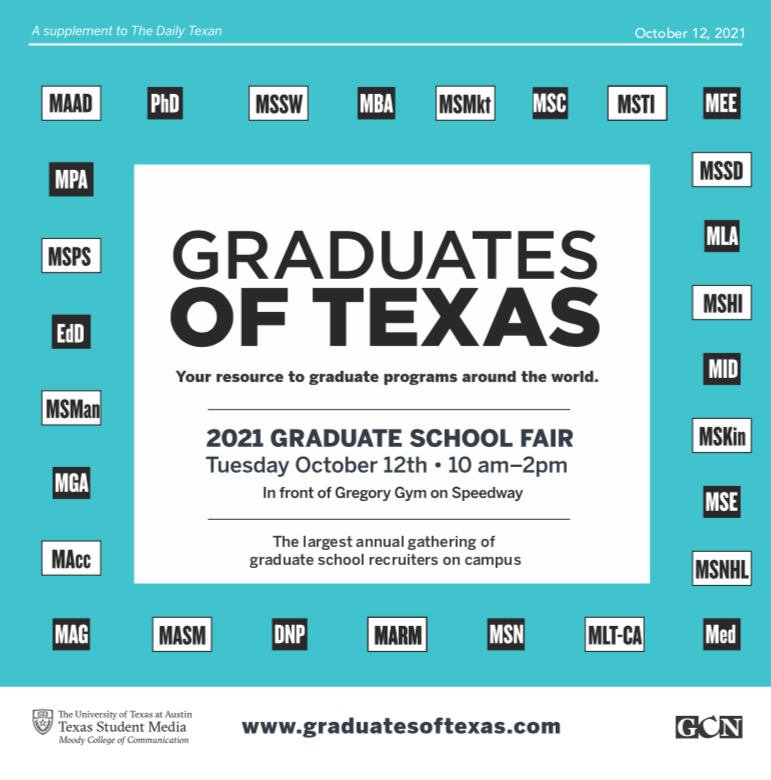 Graduates of Texas 2021 issue cover