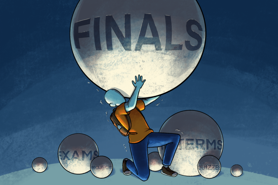 Professors, consider taking some weight off final exams