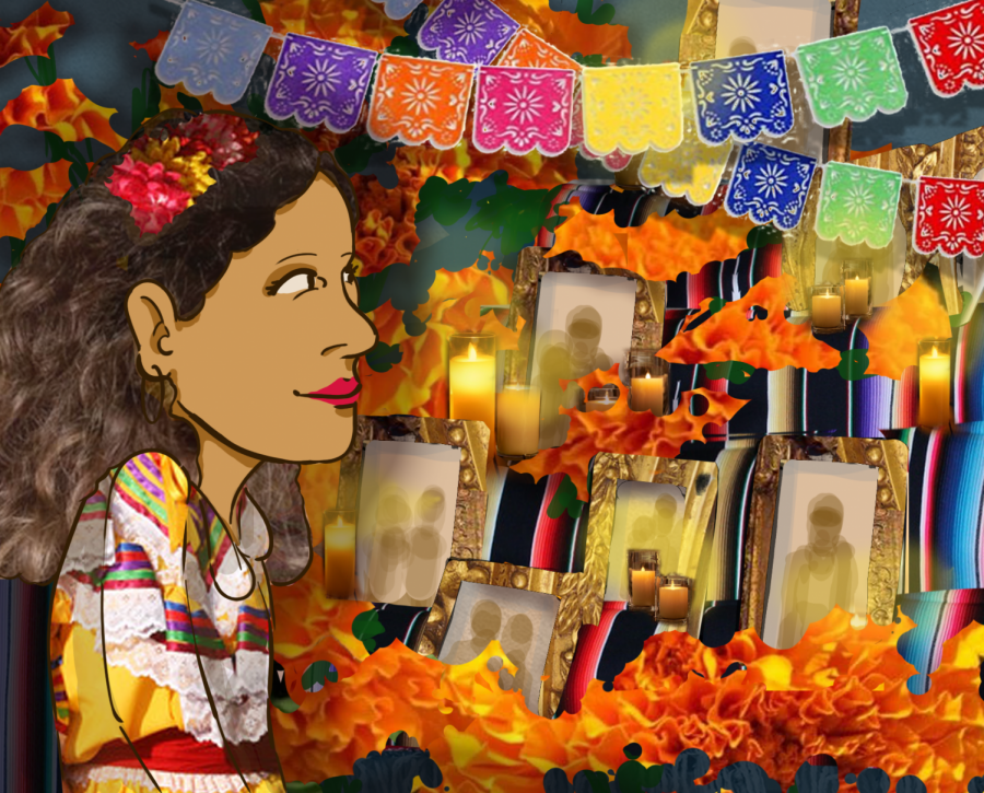 Campuswide ofrenda creates space to honor loved ones for Día de los Muertos