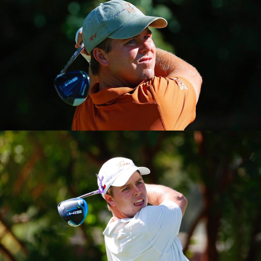 11-11-21-Coody golf twins-Courtesy of Texas Athletics