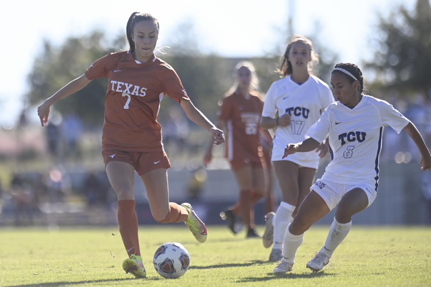 Texas soccer completes first undefeated conference regular season in ...