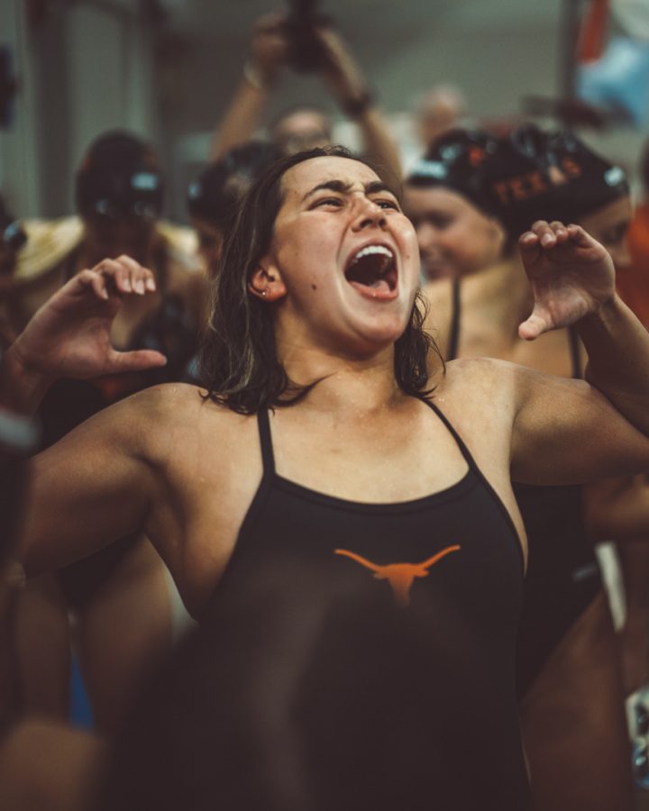 Texas swimming and diving secures Big 12 Championship victories