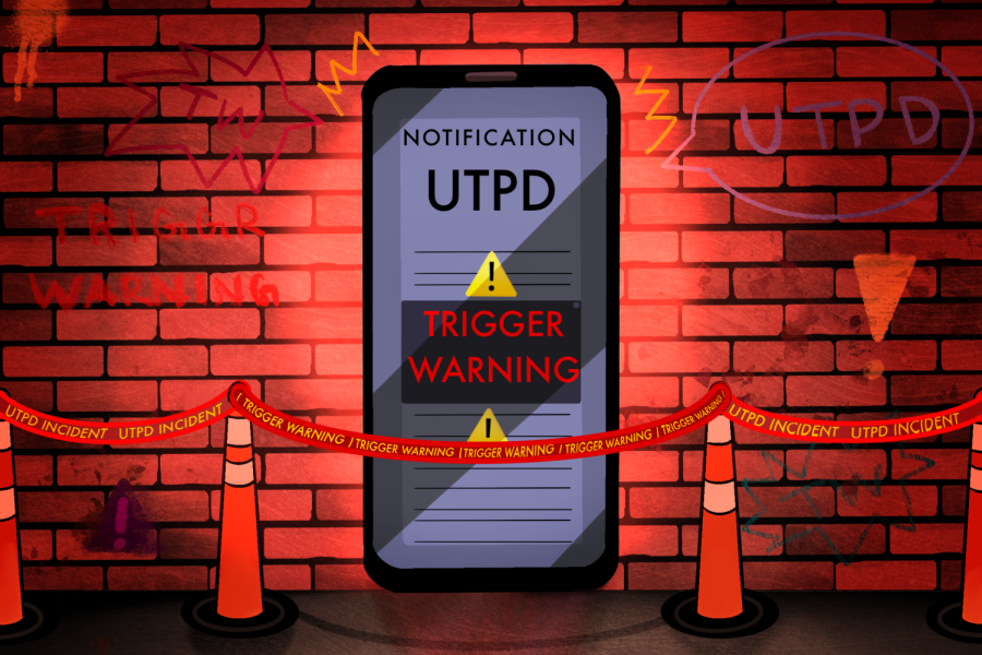 UTPD incident notifications must include trigger warnings