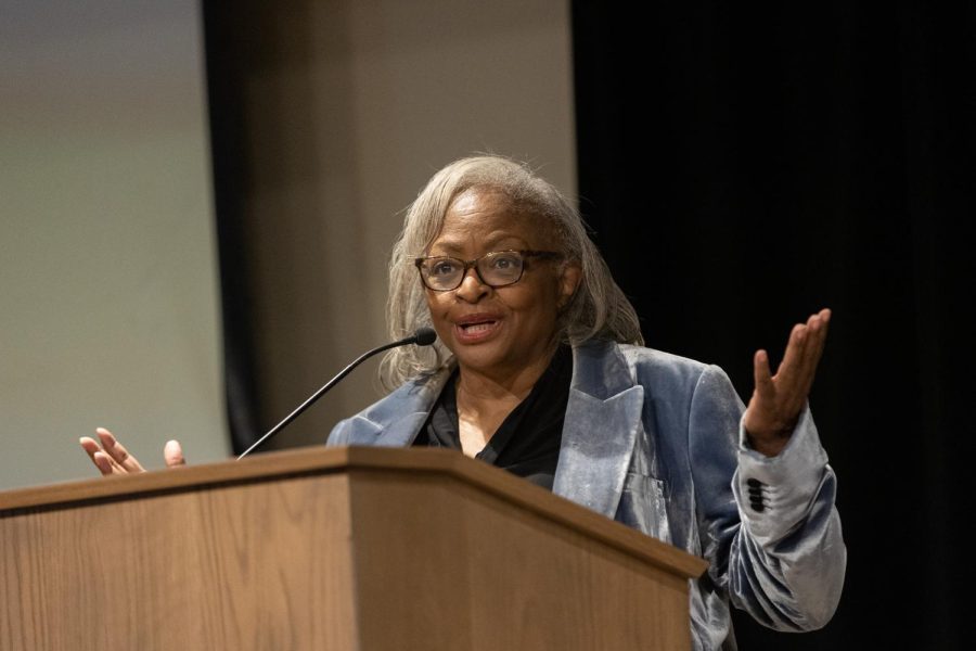 ‘We have an assault on teaching real history’: Keynote speaker Carol Anderson talks historic, current suppression of Black voters at 2022 Eric Williams Memorial Lecture