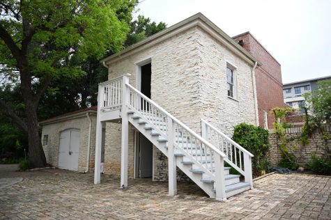 The last standing slave quarters in Austin sits behind the Neill-Cochran House Museum in West Campus.
The two-story building originally had a living and lounge space for the enslaved people that worked within the main house on the top floor and a workspace on the bottom, with an internal opening and external staircase connecting the two. 
