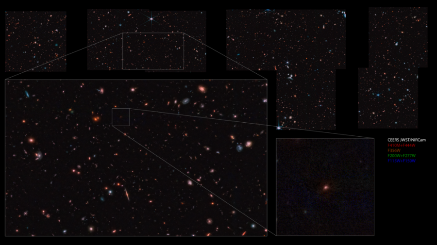 UT+astronomers+find+new+distant+galaxy+with+James+Webb+Telescope