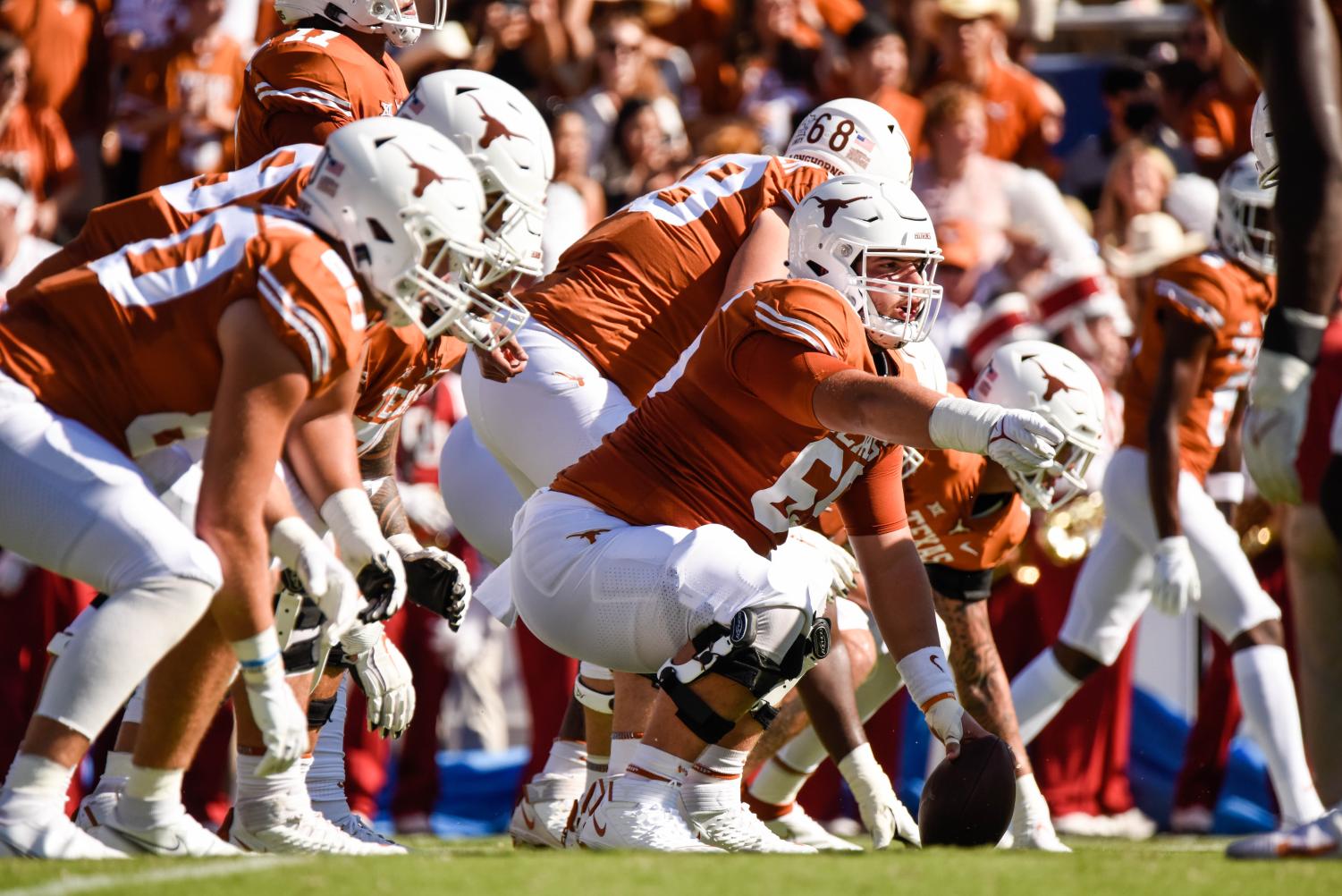 University of Texas football: Reshaping offensive line a big task