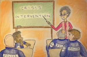 UTPD officers should undergo extensive crisis intervention training