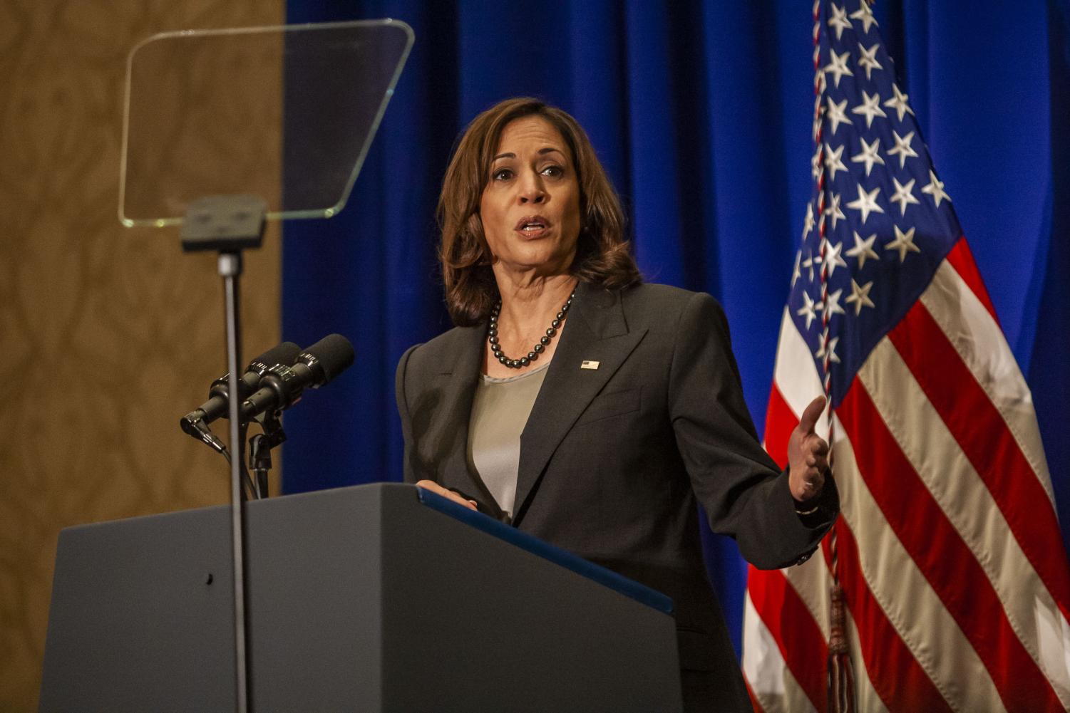 Vice President Kamala Harris Visits Austin Ahead Of Mid-term Elections ...