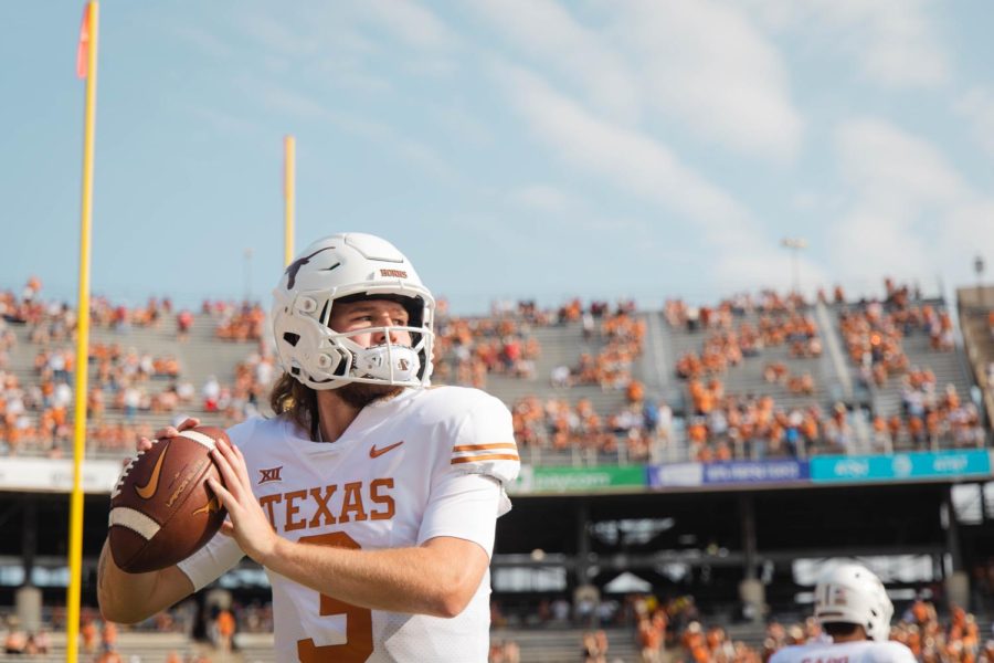Ewers’ growing pains in first road game, penalties stunt Texas in loss to Oklahoma State