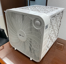 DIY air purifier fights indoor air pollutants