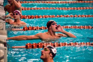 No. 5 Texas Men’s Swimming and Diving completes weekend sweep against No. 4 NC State
