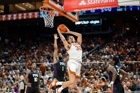 Texas ousts TCU, 66-60, with big games from Dylan Disu, Christian Bishop