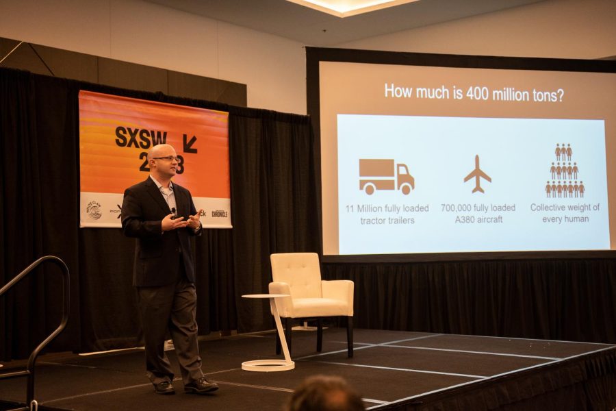 UT chemical engineering professor gives SXSW presentation about plastic-eating enzymes