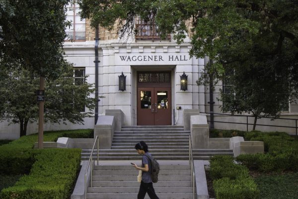 Fall classes in Waggener Hall relocated as crews remediate mold