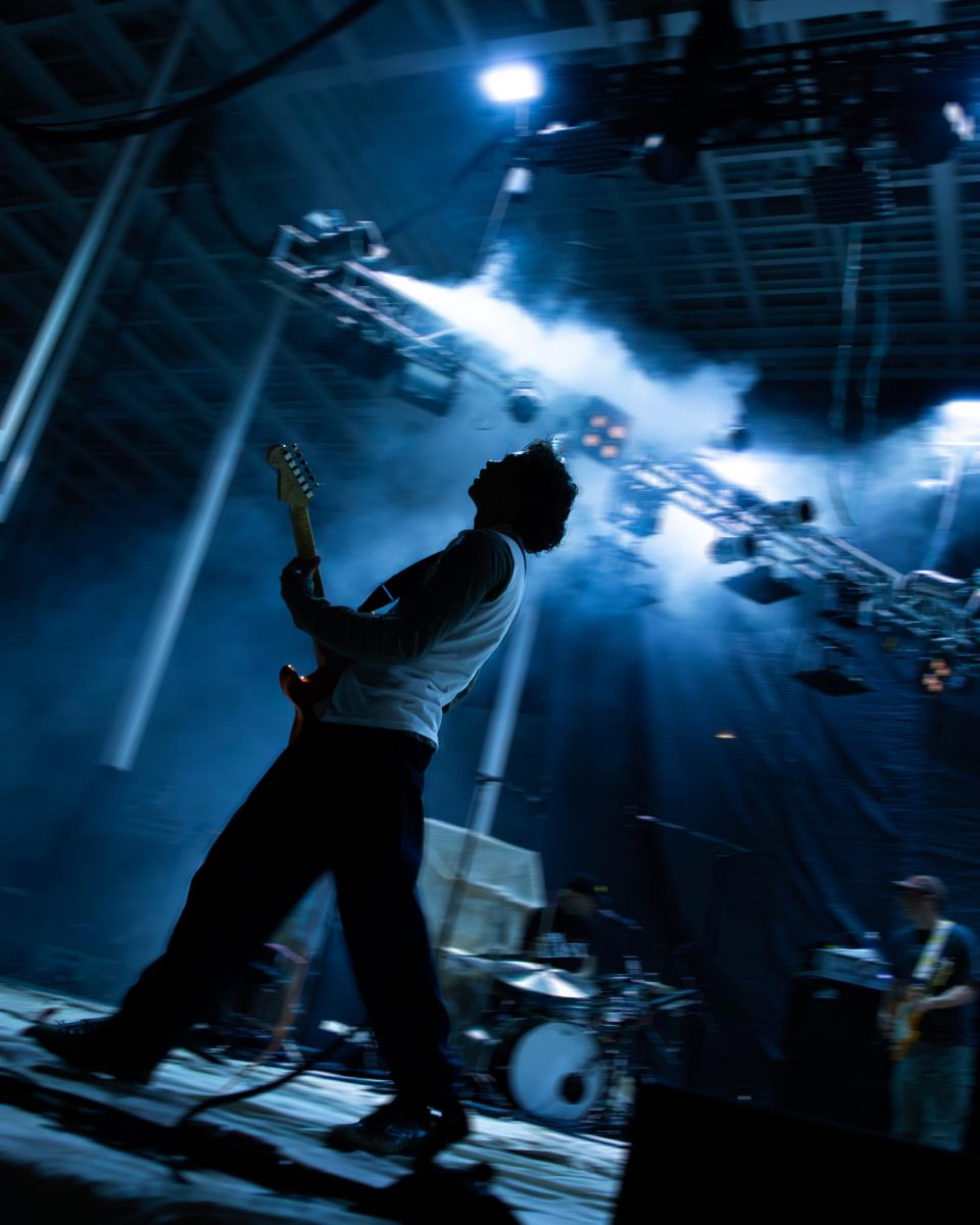 Dominic Fike performs at the Moody Amphitheater in Austin, Texas on August 4, 2023.