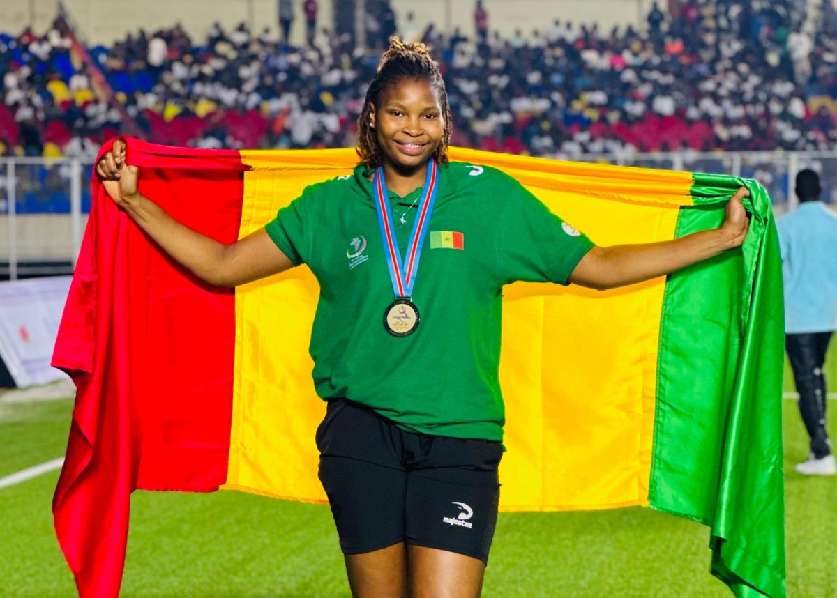 Senior Khadija Faye wins gold at Francophone Games