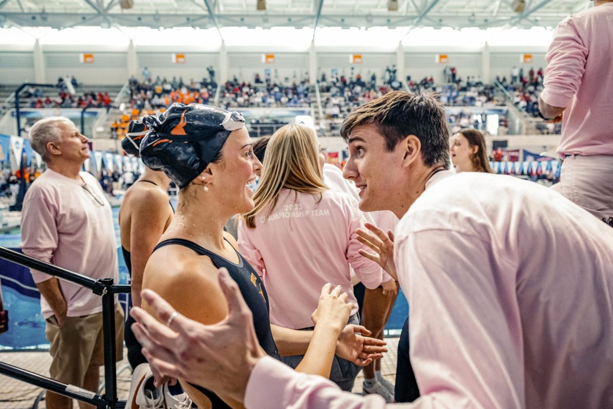 Chad Mylin, a former volunteer, begins first season as Texas women’s swim and dive assistant coach