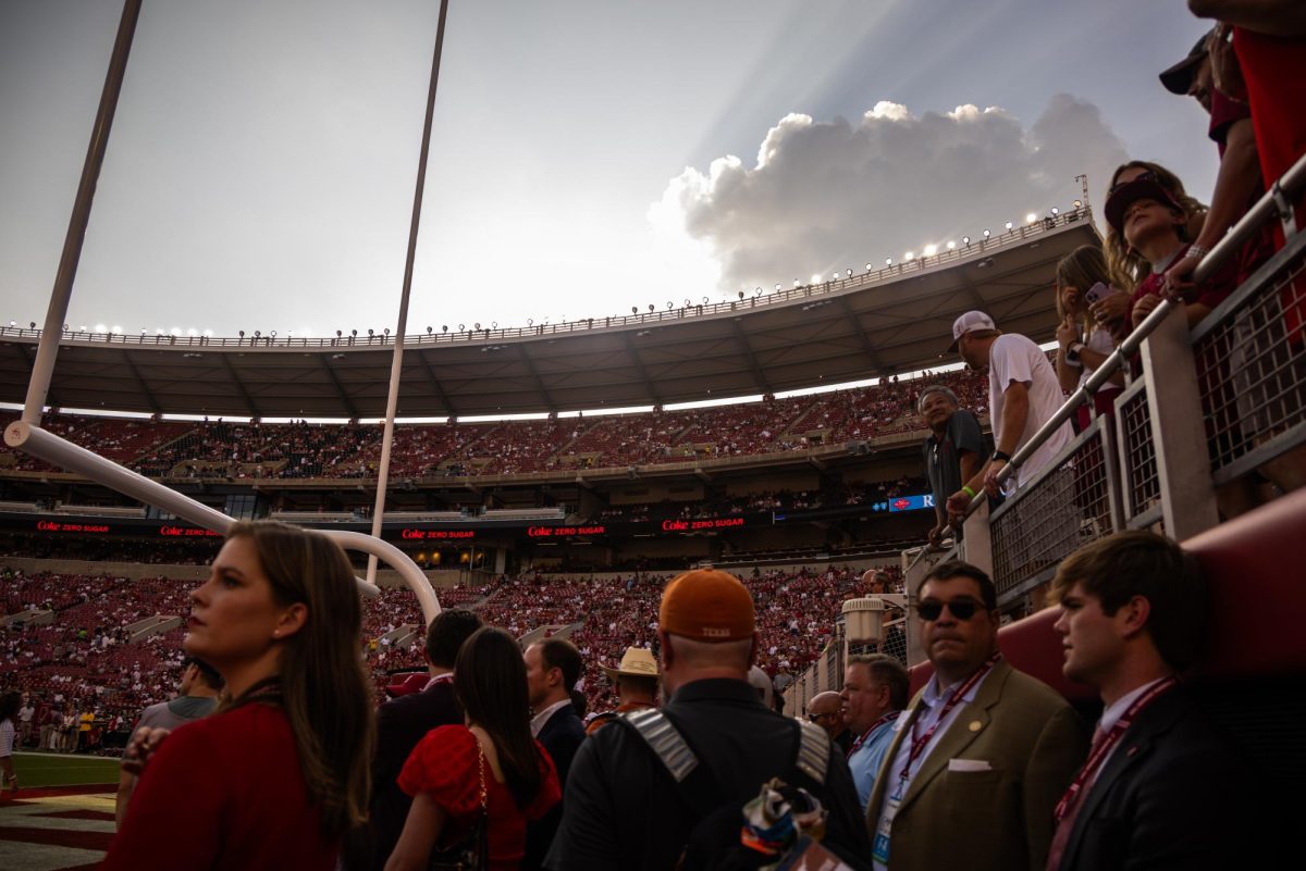 Fans await kickoff at Bryant-Denny Stadium on September 9, 2023.