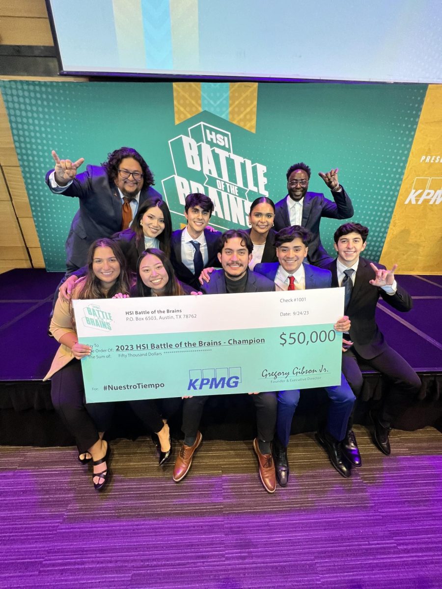 UT’s Product Prodigy team wins HSI Battle of the Brains, $50,000 scholarship