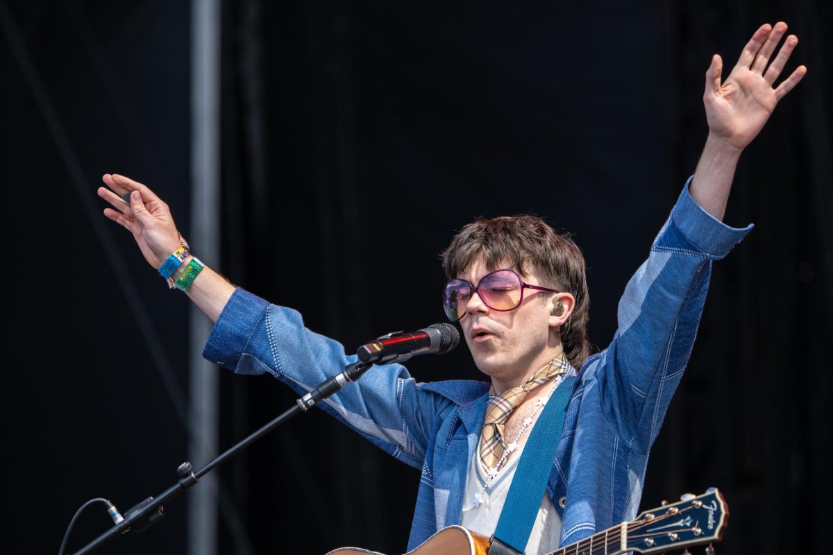 Declan Mckenna performs on the Honda stage at ACL on Oct. 7, 2023.