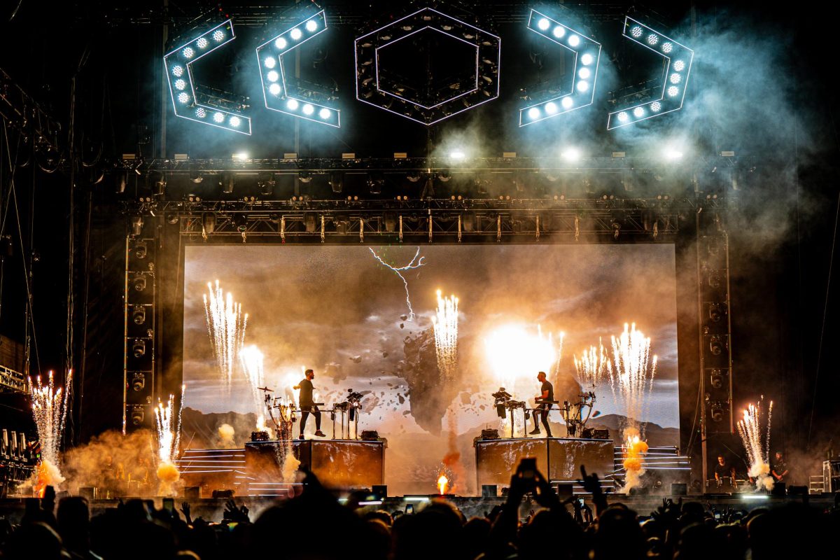 Odesza closes out Weekend 1 of Austin City Limits at the Honda Stage on Oct. 8, 2023.