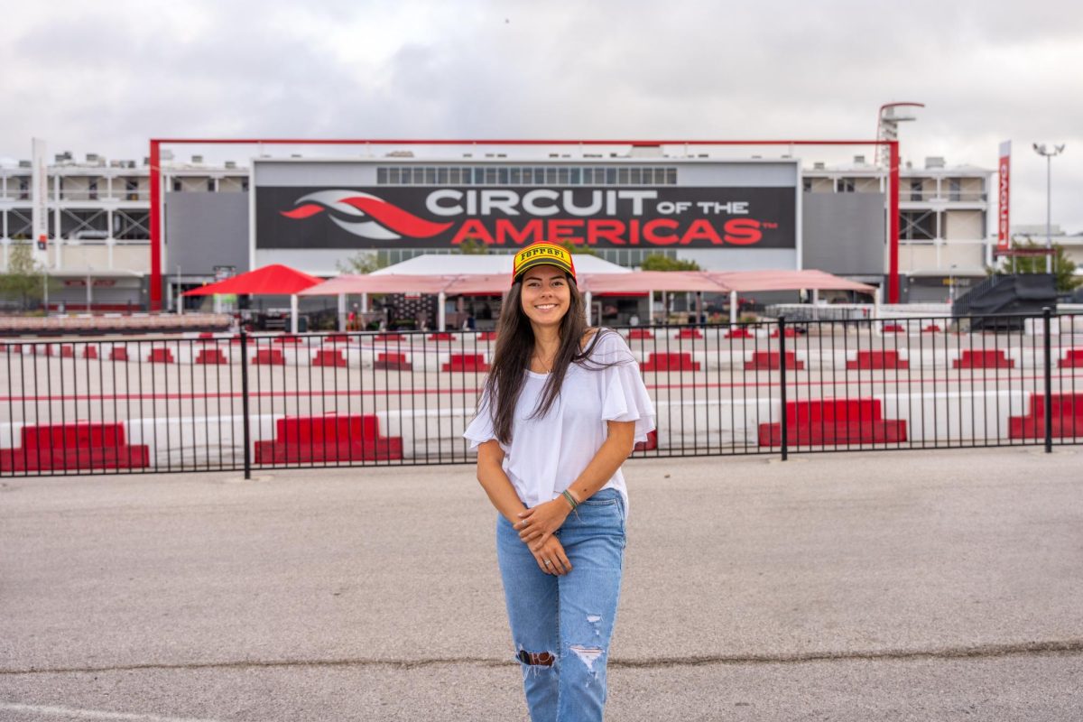 Isabella Herra is the Social Media Manager for The Red Flags podcast, an American comedy and a Friday Beer Sports podcast about F1 on Nov. 8, 2023.