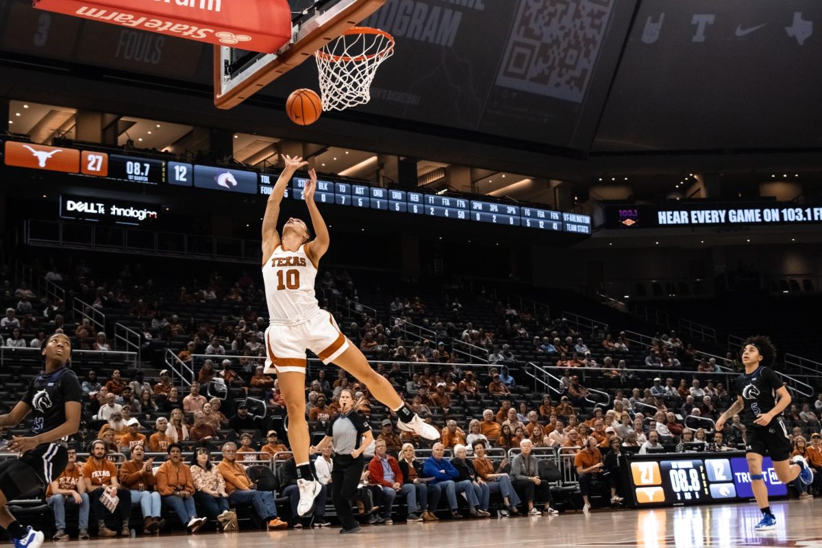 No. 10 Texas women’s basketball comes out on top in thrilling match against TCU