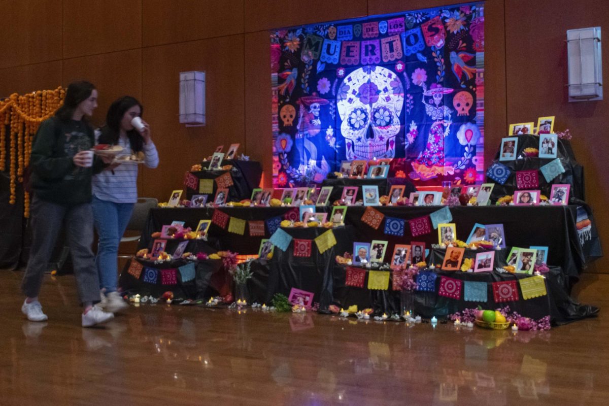 The Ofrenda at the Mexican American Culture Committees Día de los Muertos event in the WCP Ballroom on Nov. 2, 2023.