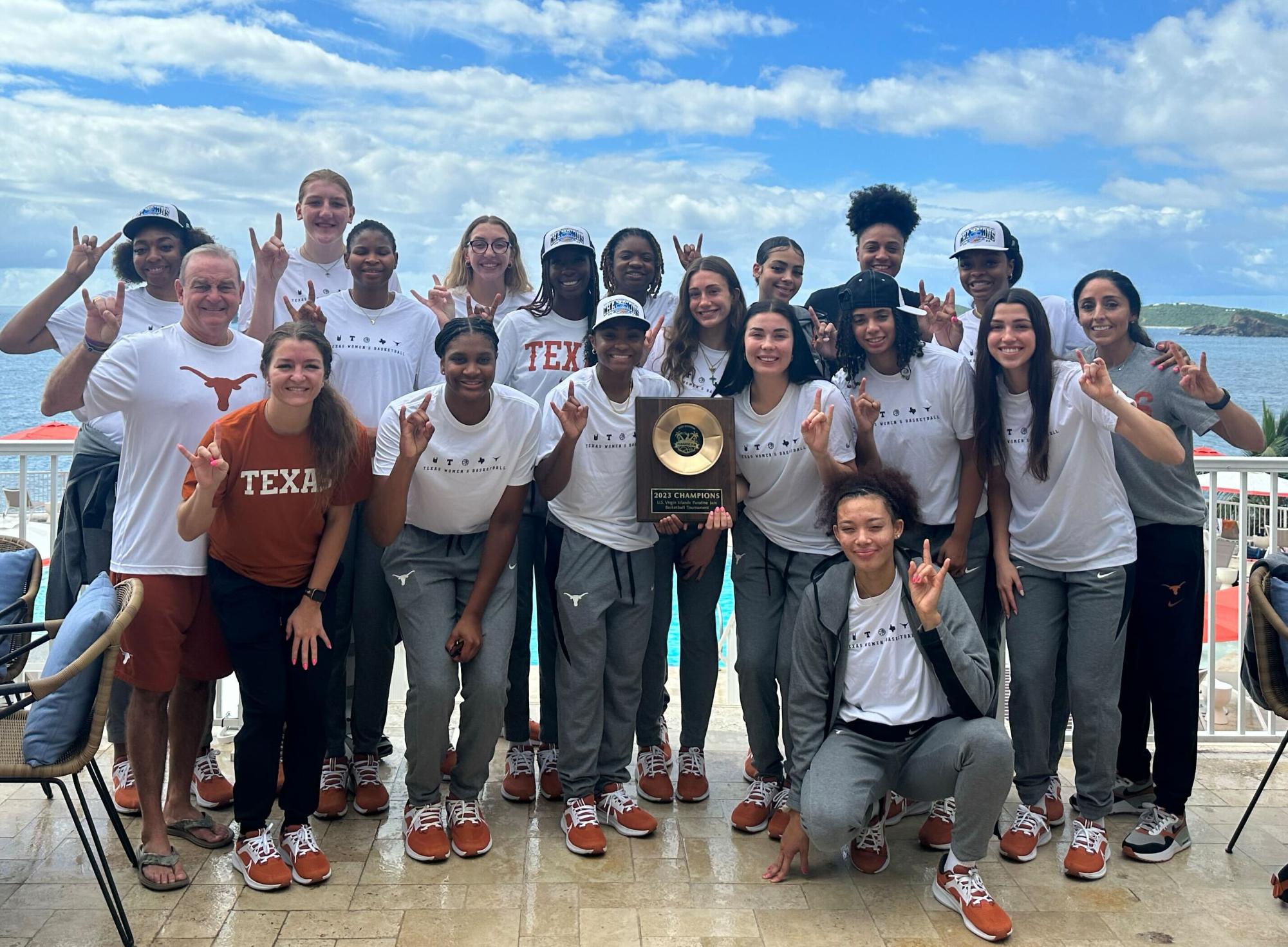 Texas women’s basketball brings home hardware from the U.S. Virgin Islands