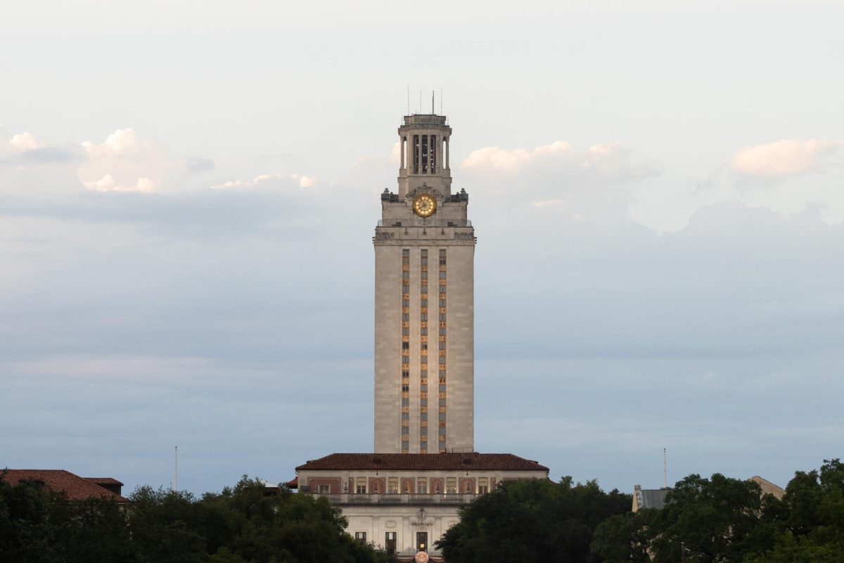 The UT Tower on May 10, 2024.