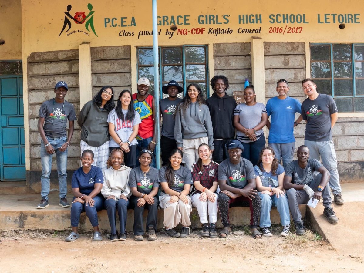 PAGL students on their study abroad in Kenya.
