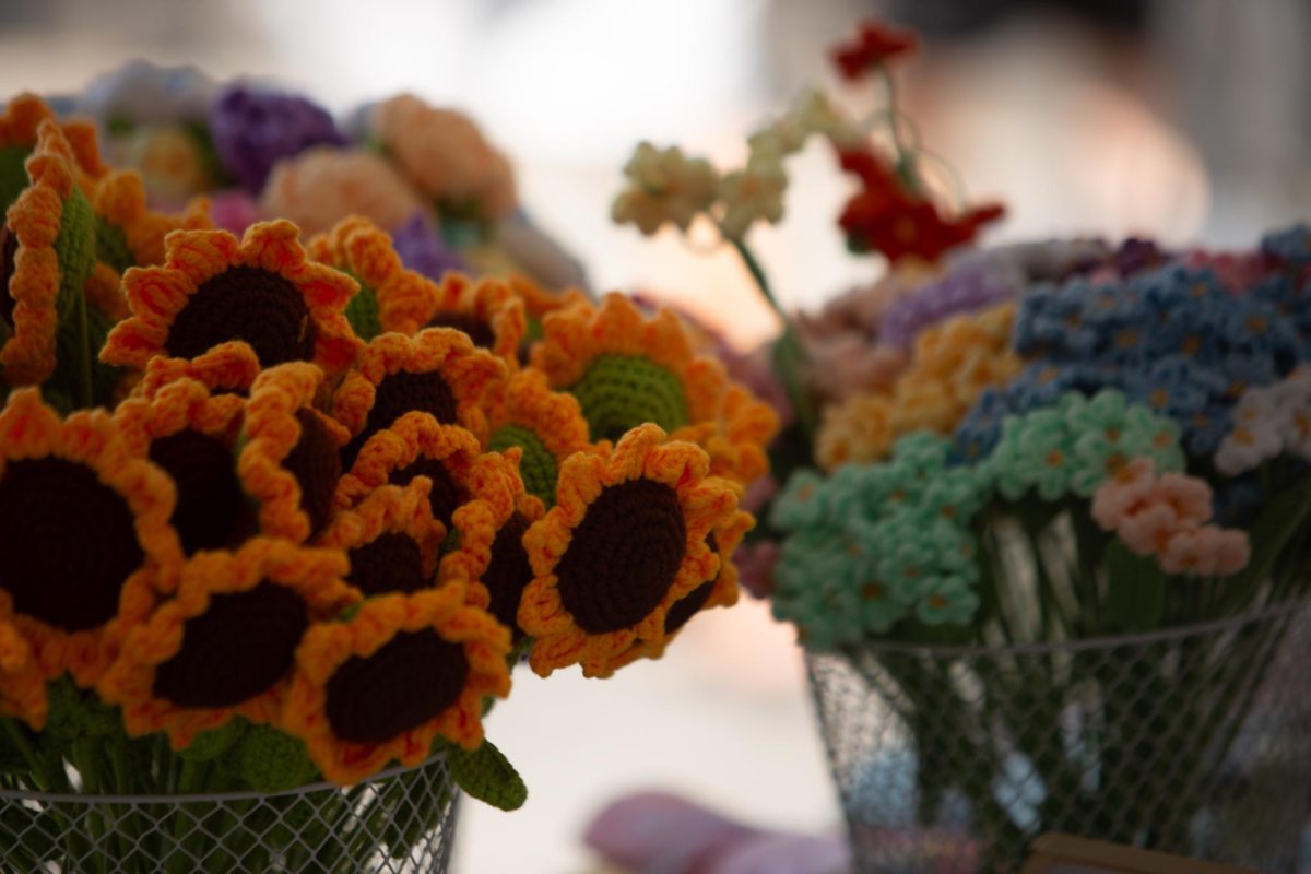 Peruvian and local artisan-owned Black Llama vends a variety of handmade art at the biannual Pecan Street Festival in downtown Austin on Saturday, Sept. 14, 2024.