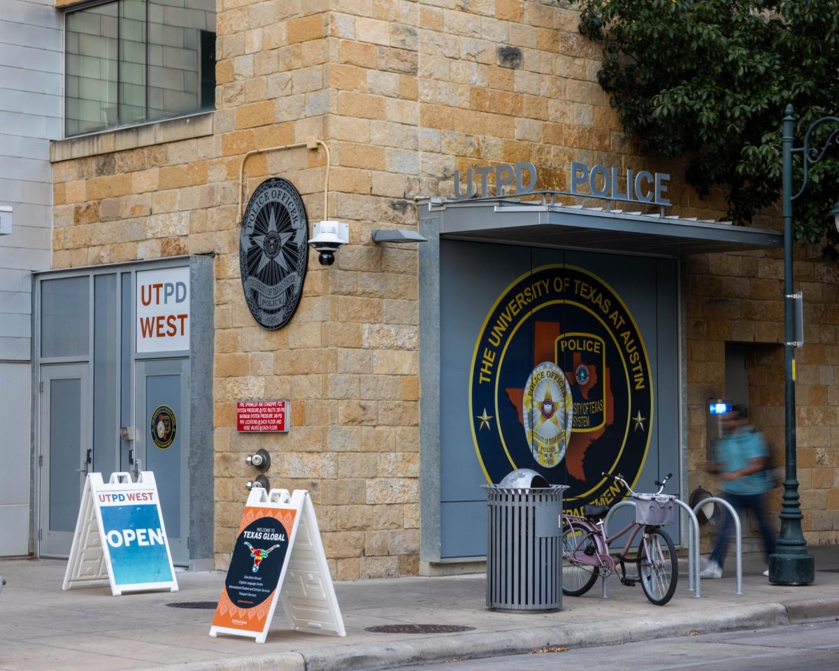 The New University of Texas Police Department is open on the corner of 24 and Nueces St. on Sept. 16, 2024.