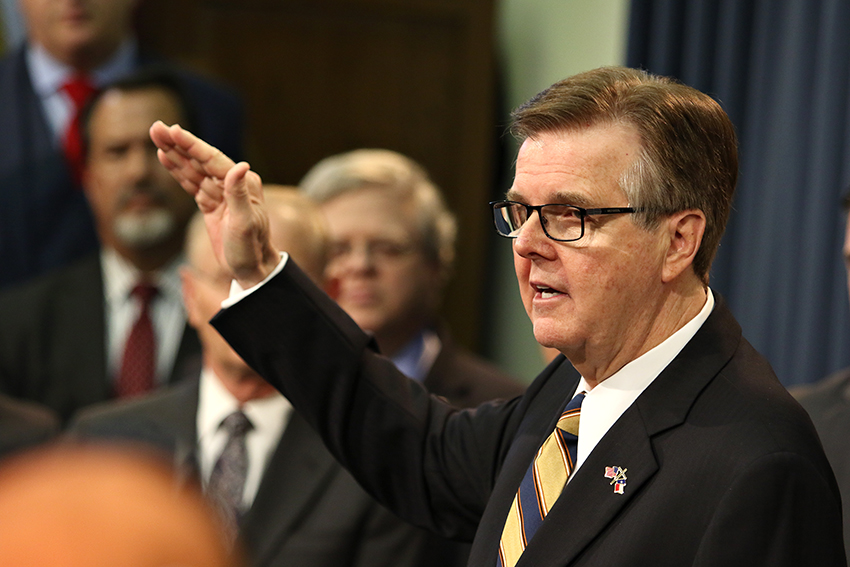 Dan Patrick announces second round of priorities for 89th Legislative Session