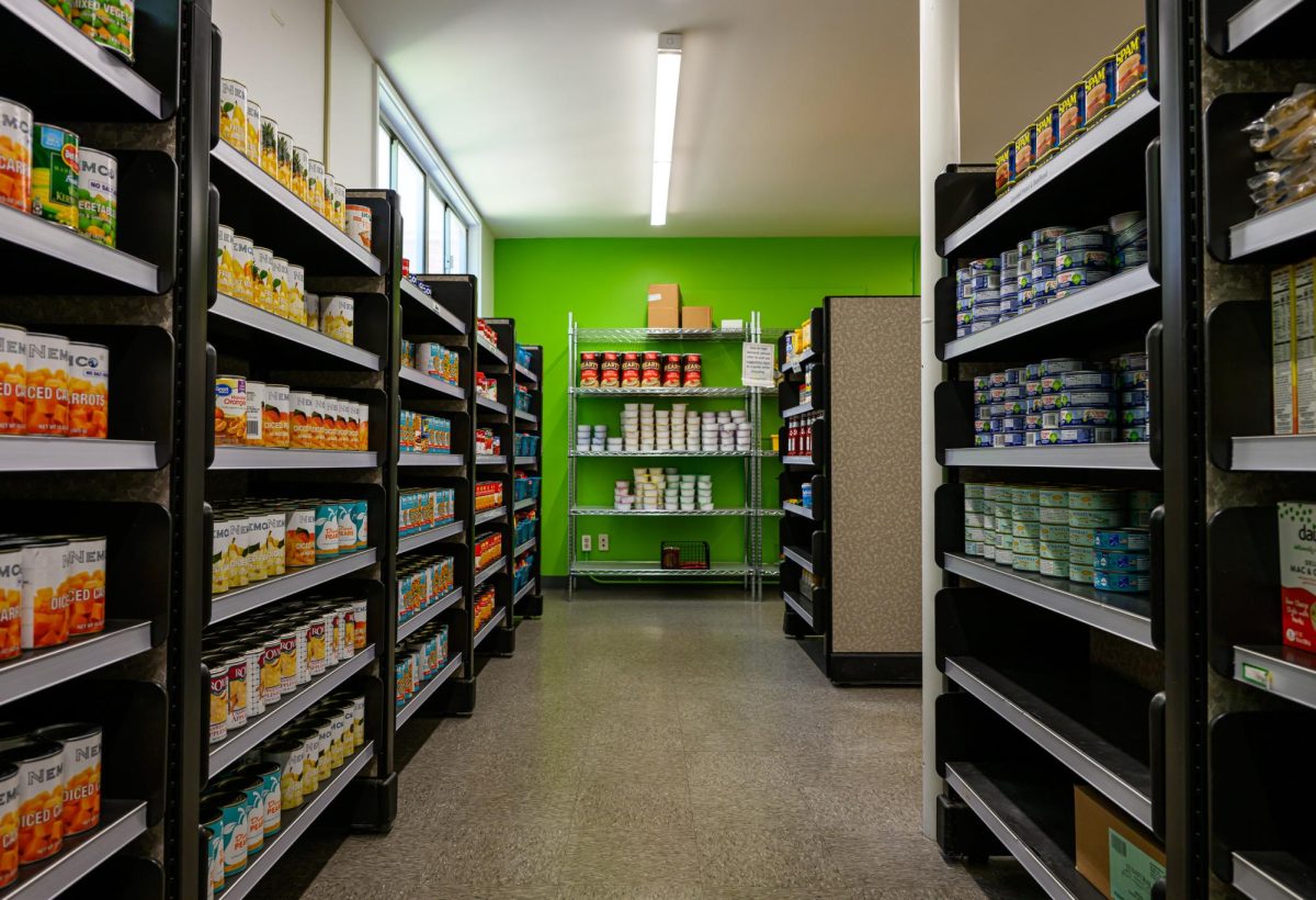 The UT Outpost food pantry before the fall semester on Aug. 22, 2024.