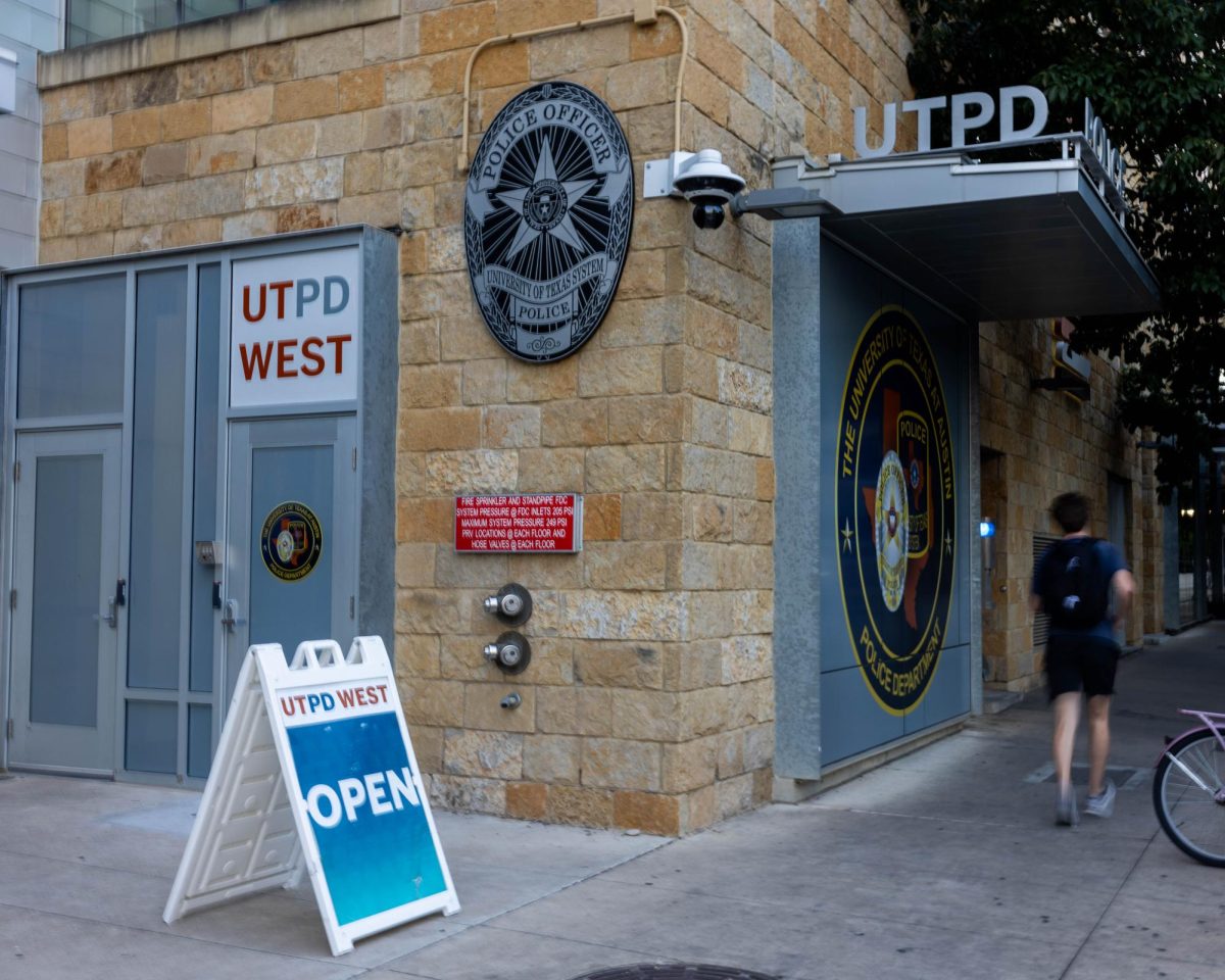 The University of Texas Police Department is open at its new location on the corner of 24 and Nueces street on Sept 16, 2024. 