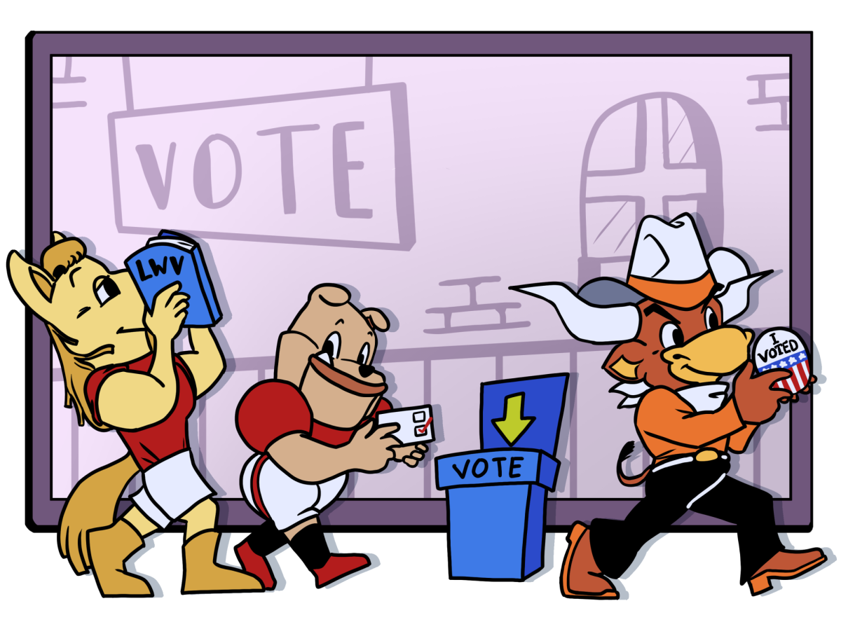 UT and OU compete in voter registration contest ahead of Red River Rivalry