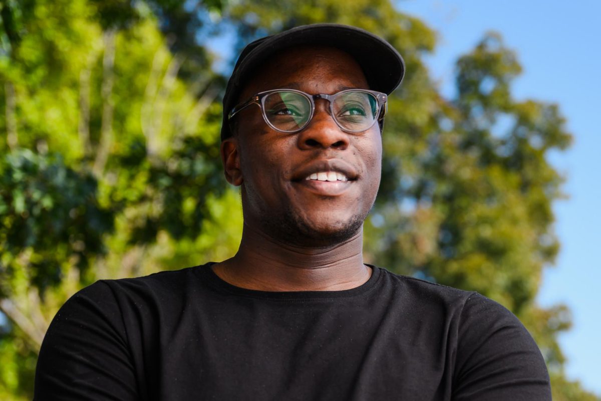 Jon Muq stands for a portrait at Austin City Limits Music Fest on Oct. 12, 2024.