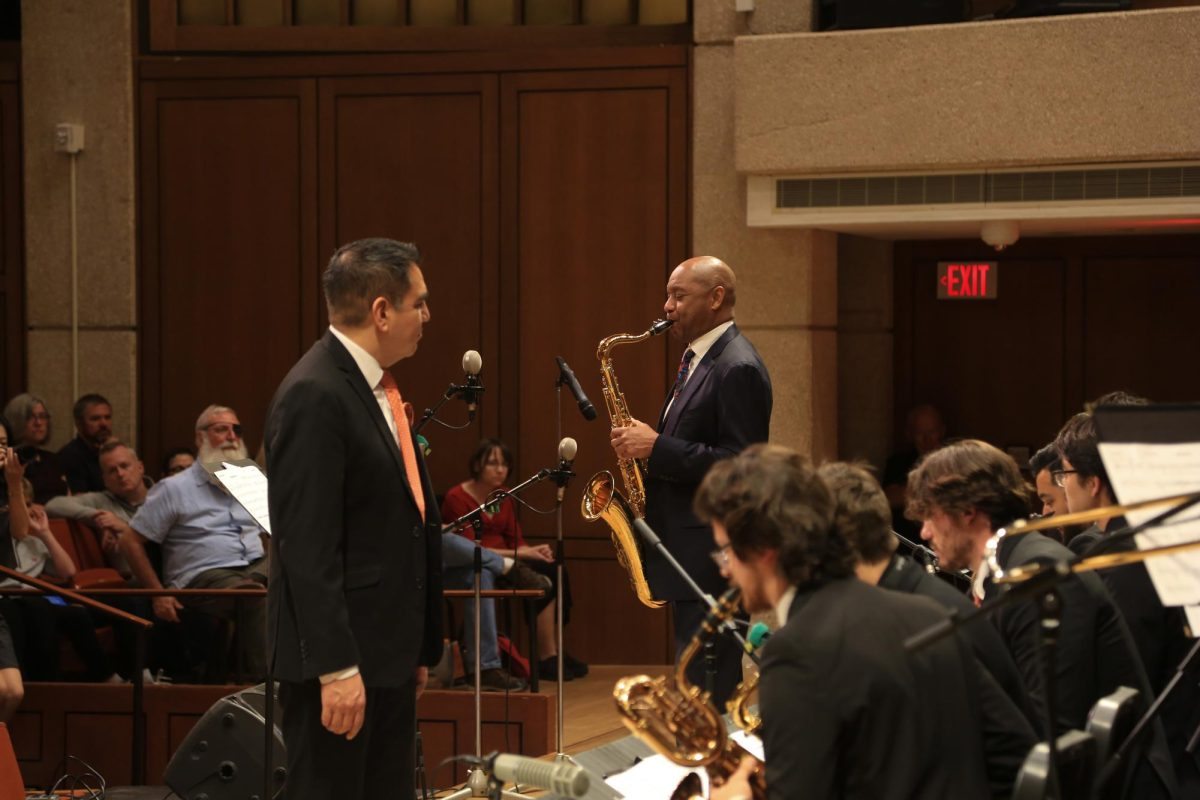 Celebrated jazz musician Branford Marsalis performs alongside UT jazz students