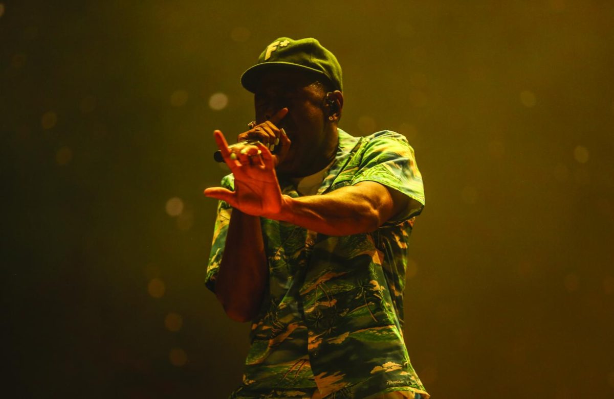 Tyler, the Creator performs during Weekend 1 of the Austin City Limits Music Festival on Oct. 3.