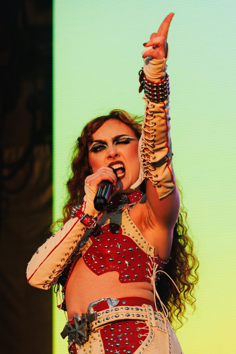 Chappell Roan performs at Austin City Limits Music Fest at Zilker Park on October 6, 2024.