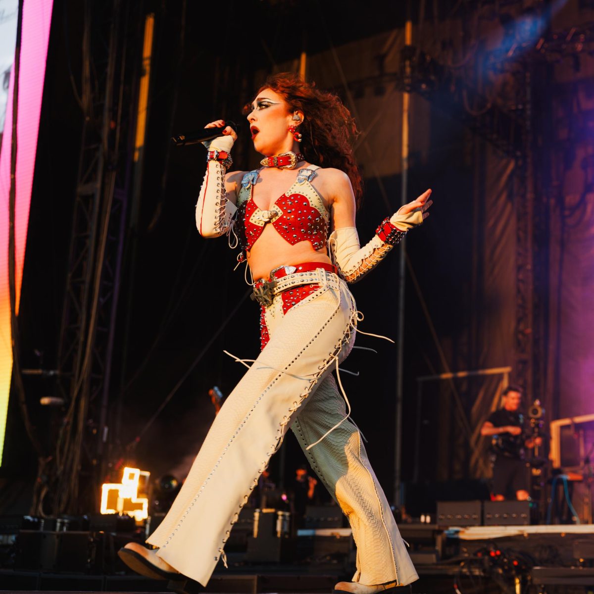 Chappell Roan performs at Austin City Limits Music Fest at Zilker Park on October 6, 2024.