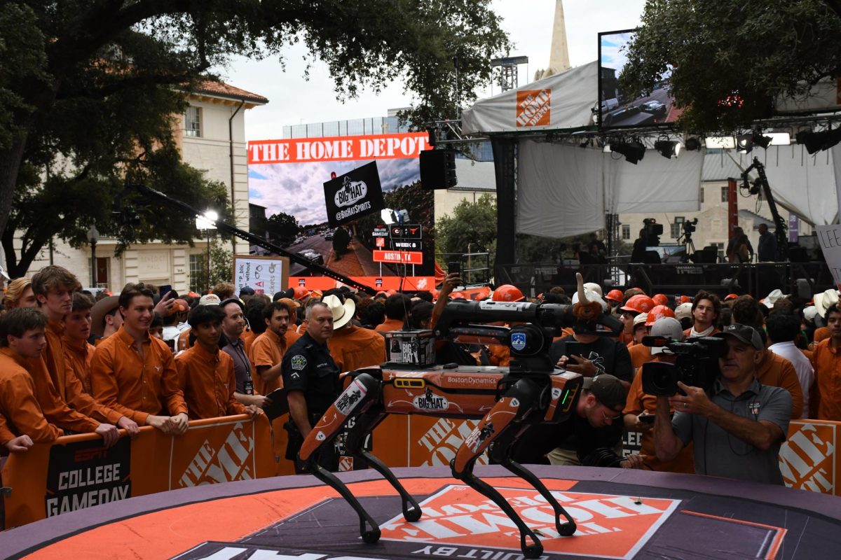 Robot "dog" at ESPN College GameDay on Oct. 19, 2024. 